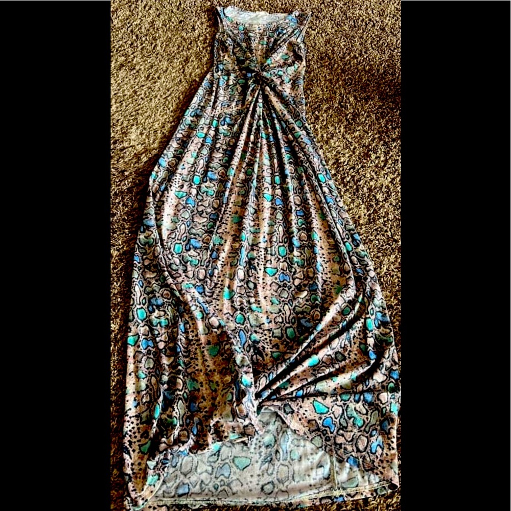 Maxi snake print